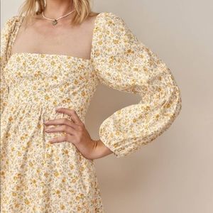 💛Reformation Michaela Dress Lima